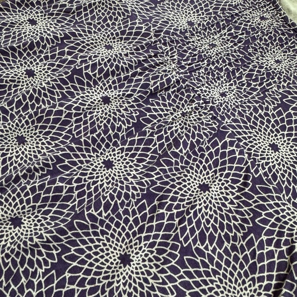 BODEN Purple Long Sleeve Dress 8 - Picture 4 of 7